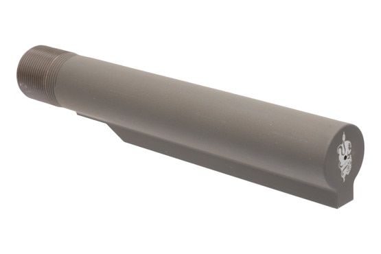 Kratos Designs Group A5 Length Receiver Extension in FDE is made of aluminum